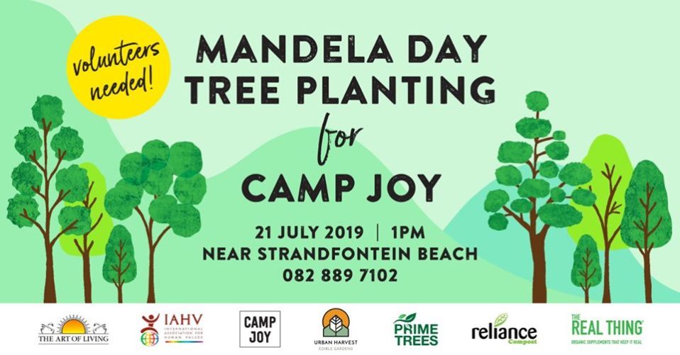 Mandela Day Tree Planting at Camp Joy